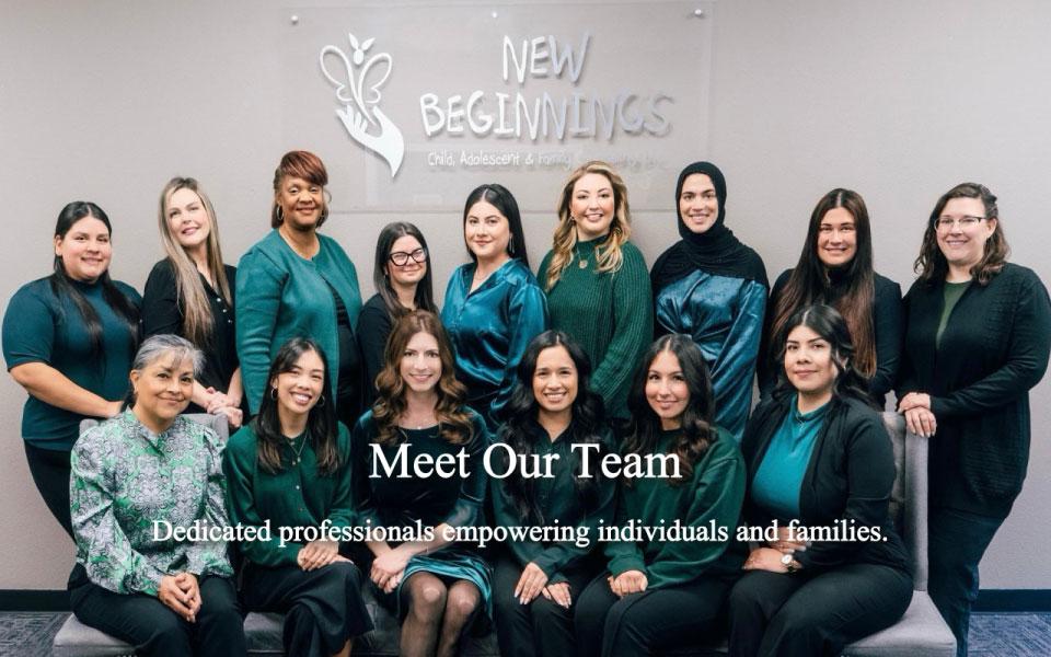 Meet the team at New Beginnings Family Counseling